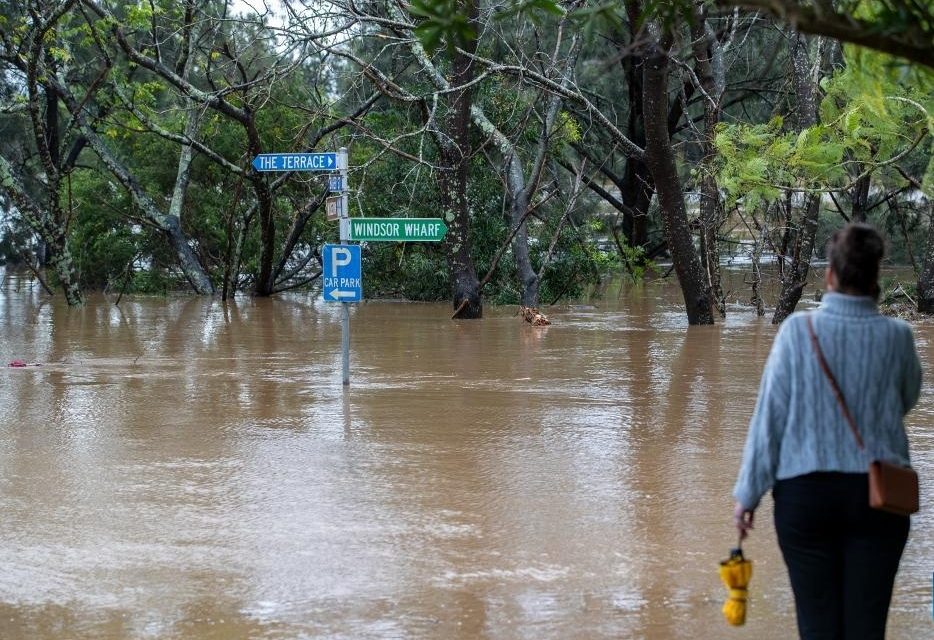 Floods in Australian town equal to fill Sydney Harbour in 6 days