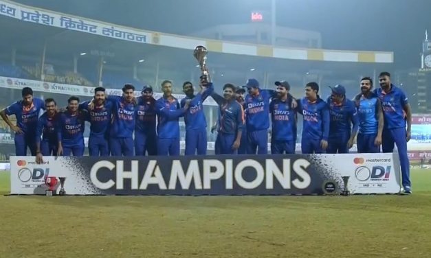 India rise to the top of ODI rankings with thumping 3-0 series win over New Zealand