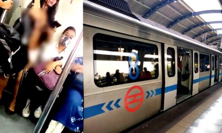 Video of skimpily clad woman in Delhi Metro goes viral, DMRC responds