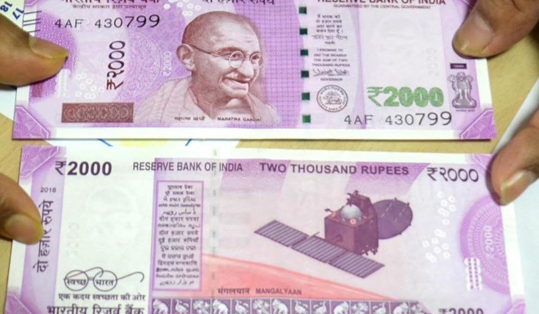 RBI to withdraw Rs 2,000 currency notes; to continue as legal tender