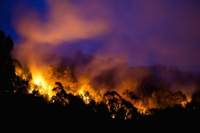 Australian outback town under emergency due to threat from major bushfire