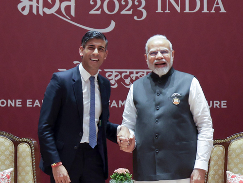 Sunak thanks PM Modi for historic G20 Summit, says bit busy but successful summit