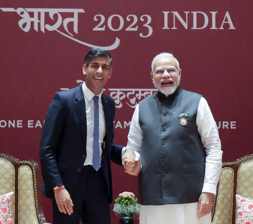 Sunak thanks PM Modi for historic G20 Summit, says bit busy but successful summit