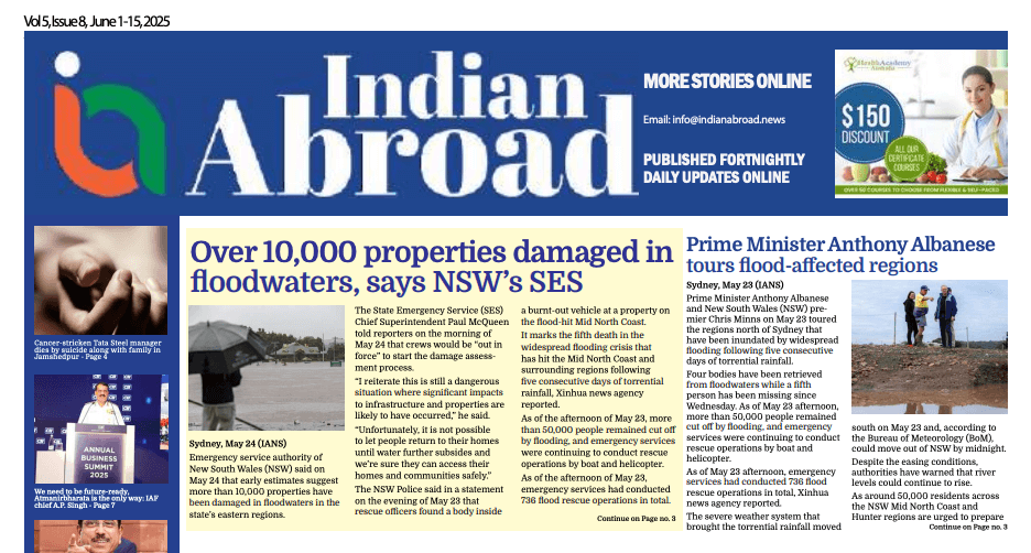 Indian Abroad – June 1-15, 2025