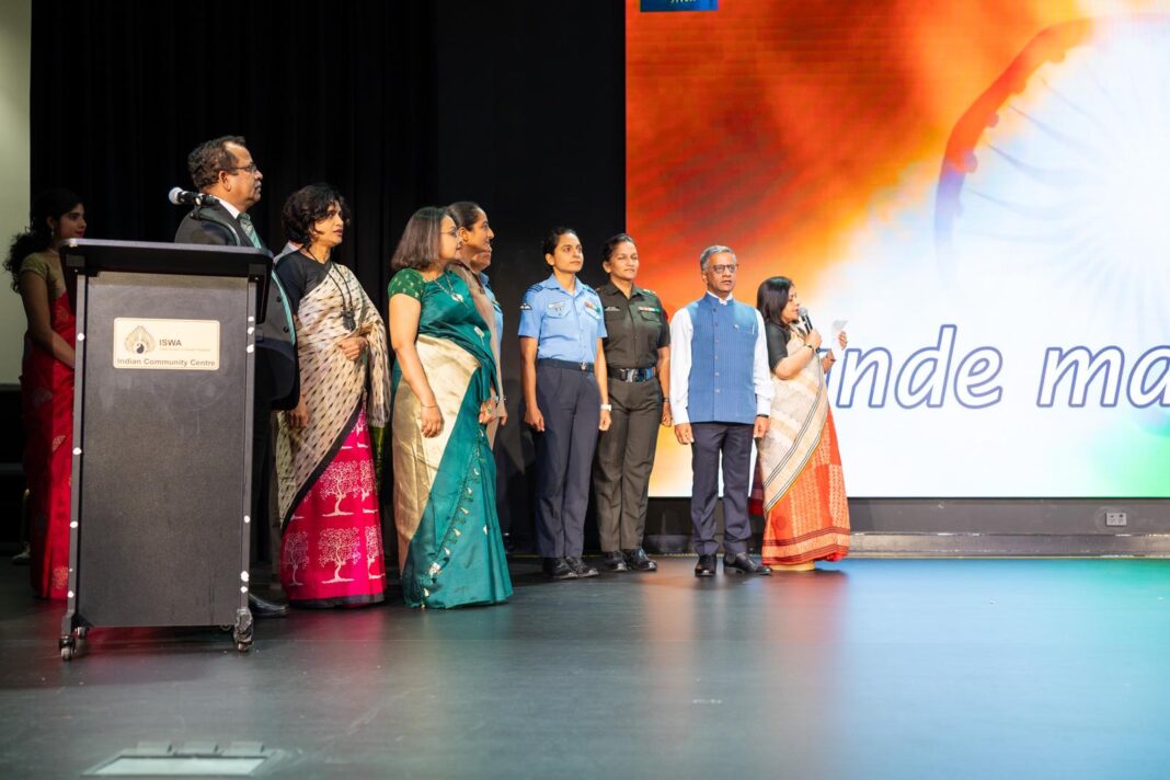 High Commissioner Gopal Baglay leads Vande Mataram tribute in Perth