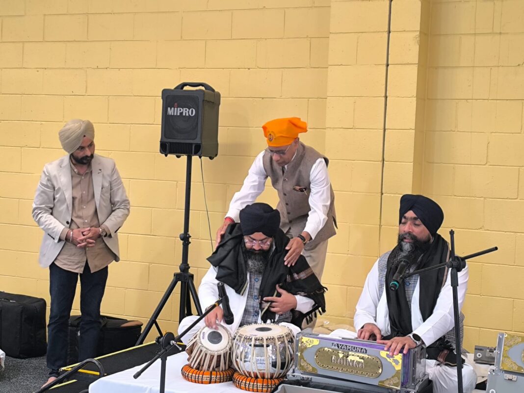 Australia India Punjabi Council hosts kirtan with High Commissioner for Shaheedi Diwas
