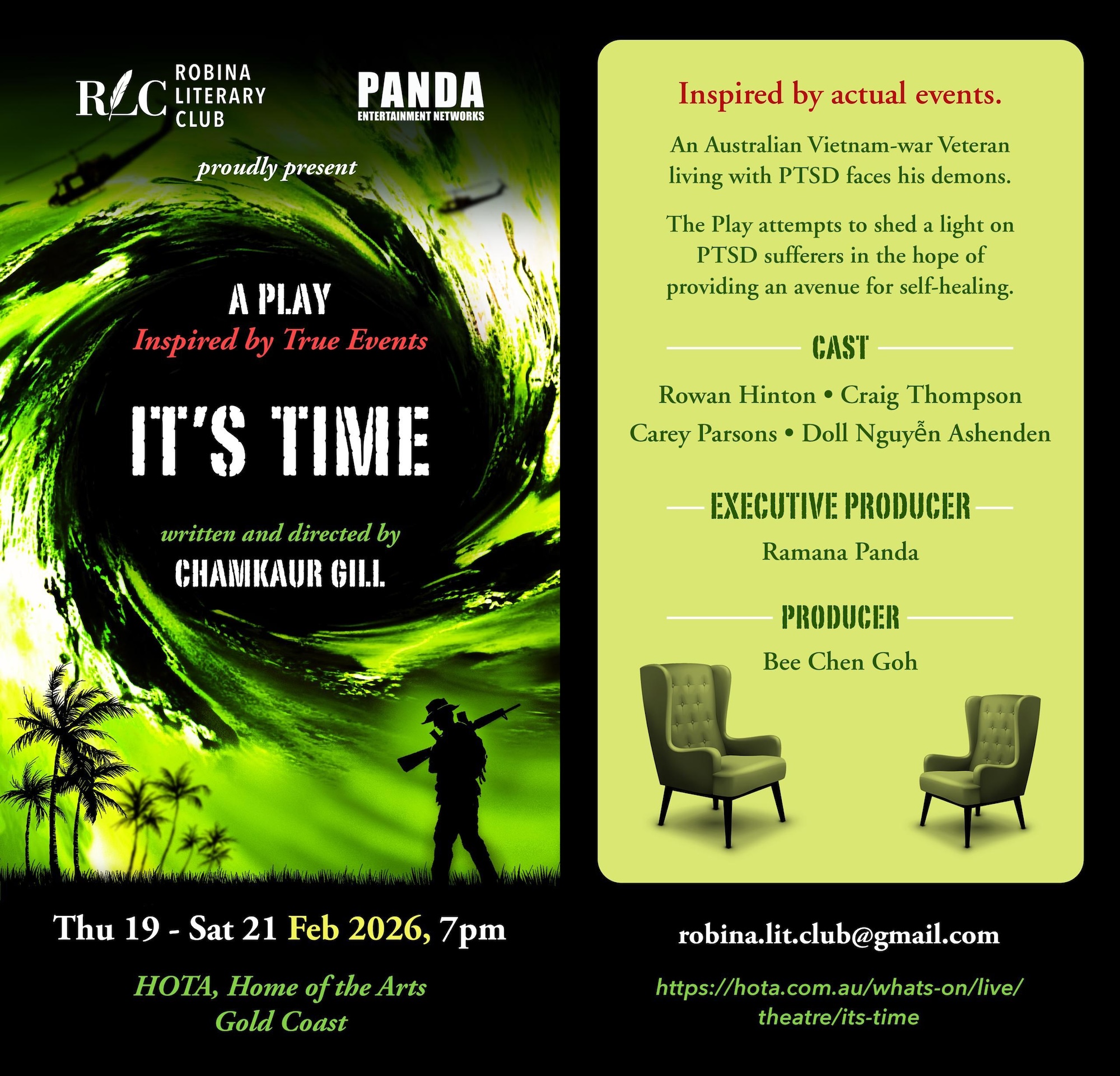 It’s Time – A Powerful Stage Play Inspired By True Events 2026
