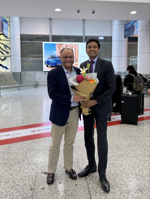 India’s new High Commissioner arrives in Sydney, receives official welcome