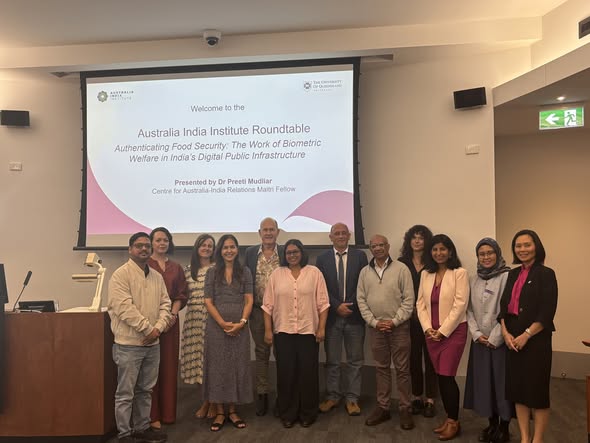 Australia India Institute fellow discusses digital public infrastructure at UQ