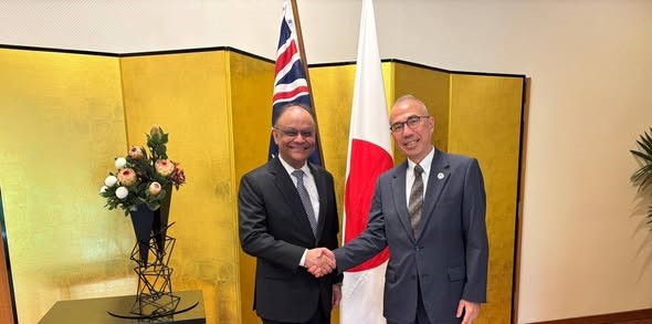 Indian High Commissioner meets Japanese Ambassador in Australia