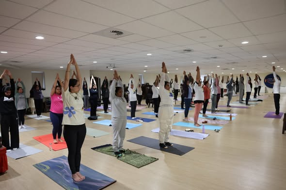 Yoga session in Canberra marks lead-up to International Day of Yoga 2026