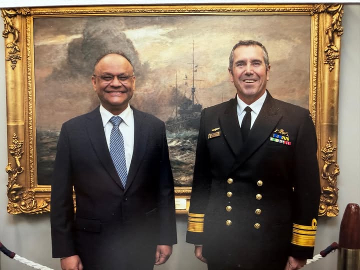 High Commissioner discusses maritime cooperation with Australian Navy chief