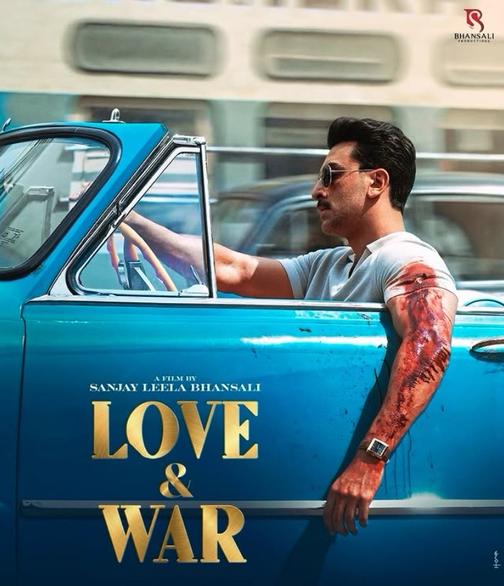 Ranbir Kapoor’s first poster from Alia Bhatt, Vicky Kaushal-starrer & SLB directorial ‘Love & War’ unveiled